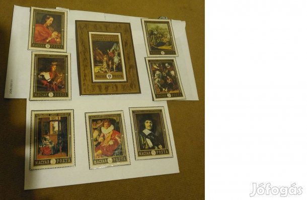 Festmények VII. - Németalföldi festők - Bélyeg sorozat (1969)