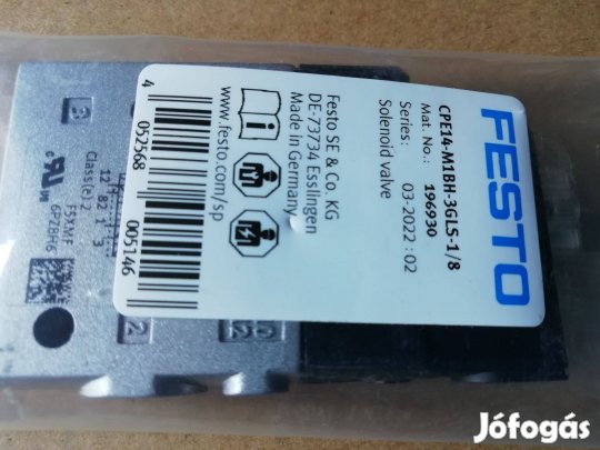 Festo CPE14-M1BH-3GLS-1/8 196930 Mágnes szelep