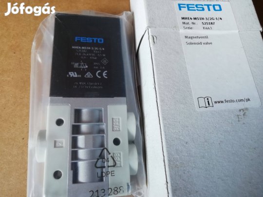 Festo MHE4-MS1H-3/2G-1/4 525187 Mágnesszelep 2 db