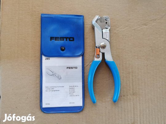 Festo ZRS csővágó , tömlővágó, tokkal