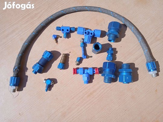 Festo régebbi gyártású alumínium csatlakozó csomag , új