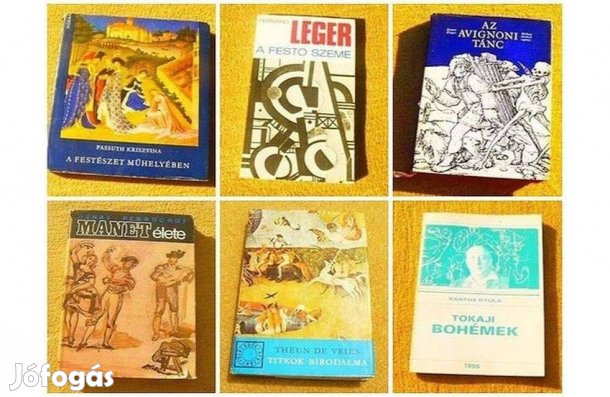 Festők - Festészet - 6 kötet