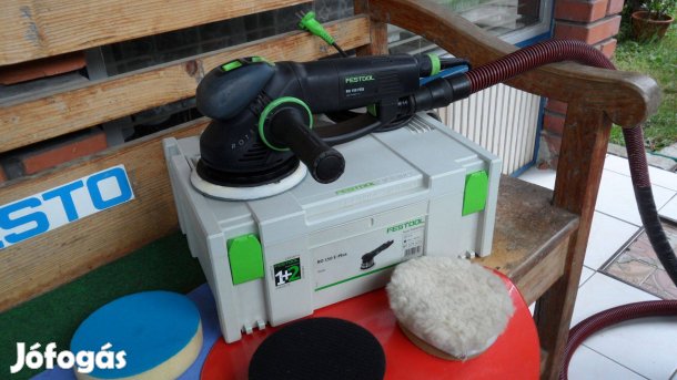 Festool áttételes hajtású excenteres csiszoló polírozó újonnan