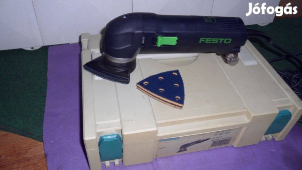 Festool új termék, excenter delta, háromszöges csiszoló polírozó gép