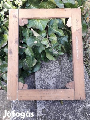 Festővászon feszítő keret, régi