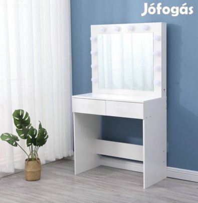 Fésülködőasztal sminkasztal 140 x 40 x 80 cm BC HT16-2