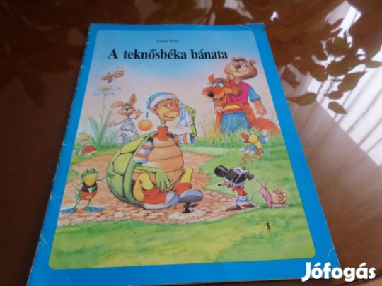 Fésűs Éva A teknősbéka bánata Hangya János rajz. Gyermekkönyv