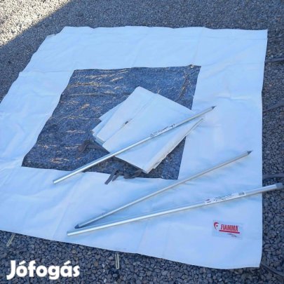 Fiamma (elősátor) oldalfalak - homlokfal - rafterek