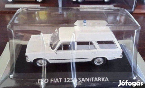 Fiat 125p Sanitarka kisauto modell 1/43 Eladó