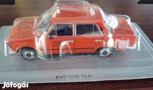 Fiat 125p Taxi "kultowe" DEA kisauto modell 1/43 Eladó