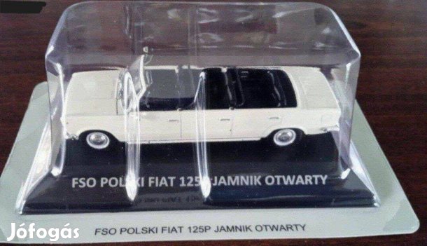 Fiat 125p jamnik otwarty kisauto modell 1/43 Eladó