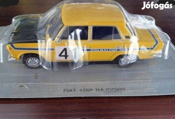 Fiat 125p rajdowy "kultowe" DEA kisauto modell 1/43 Eladó