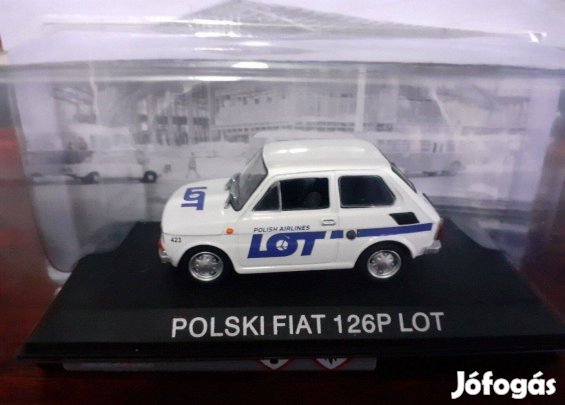 Fiat 126p LOT "Kultowe Maluchy7" kisauto modell 1/43 Eladó