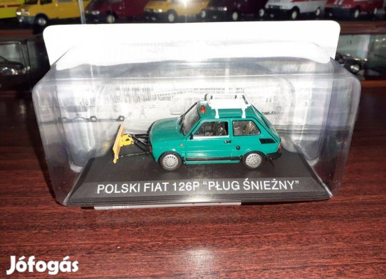 Fiat 126p Plug"Kultowe Maluchy6" kisauto modell 1/43 Eladó