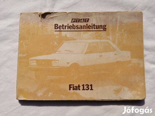 Fiat 131 javítási könyv Német