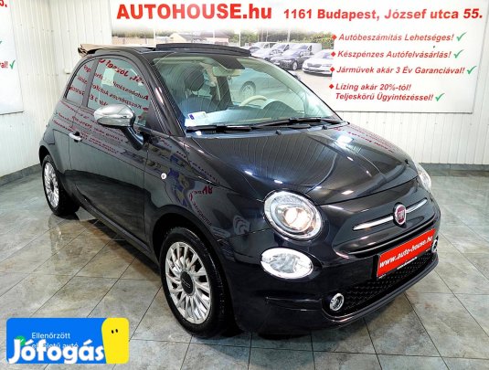 Fiat 500C 1.0 BSG Hybrid! Magyarországi! Sérülé...