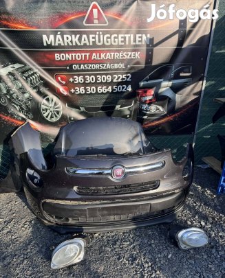 Fiat 500L lökhárító,homlokfal,sárvédő,lámpa,motorháztető