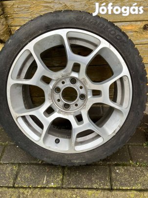 Fiat 500 4 db nyári gumi alufelnivel eladó