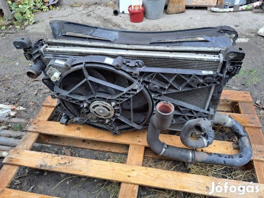 Fiat Bravo 1.4 T-Jet 16V 2007-2014-ig Komplett Hűtőszett Vízhűtő, Klím