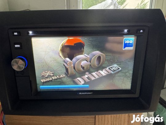 Fiat Ducato 2 din navigáció Blaupunkt San Diego 530