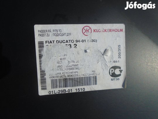 Fiat Ducato sárvédő javító elemek