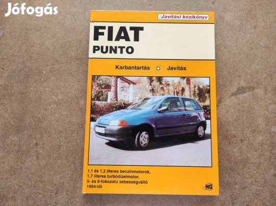 Fiat Punto javítási karbantartási könyv