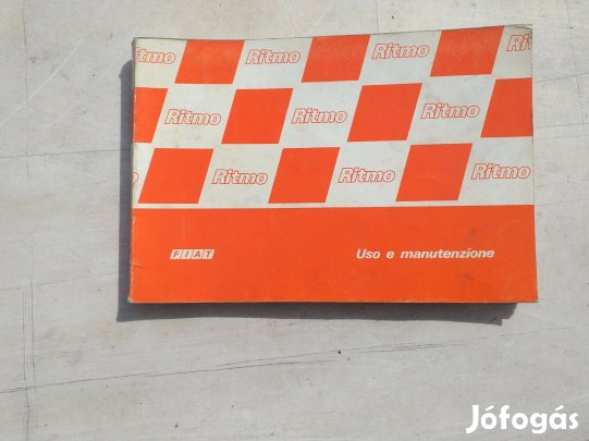 Fiat Ritmo gépkönyv, kézikönyv eladó