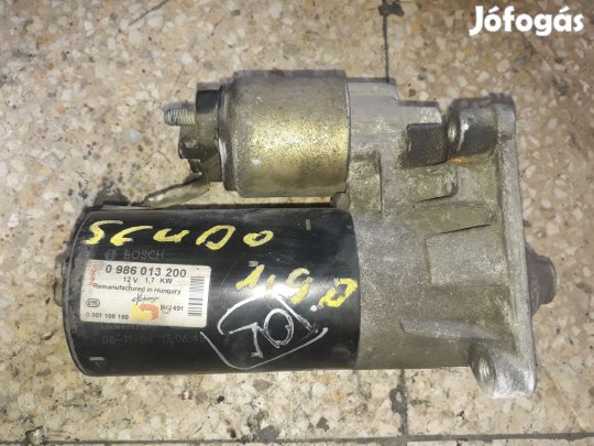 Fiat Scudo Önindító