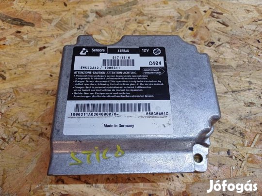 Fiat Stilo (2001-2010) Légzsák Vezérlő