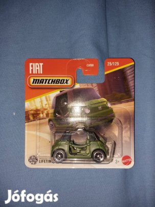 Fiat Topolino E Matchbox Match Box Hot Wheels e-autó kisautó