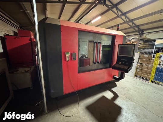 Fiber lézervágó gép, Ipg 2kW, Plasma-Tech