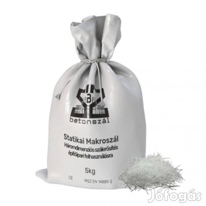 Fiber szál 5kg - Acélháló kiváltásra