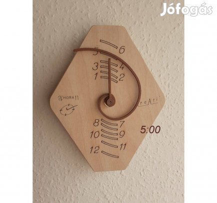 Fibonacci2 spirál falióra