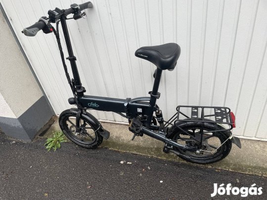 Fido D2 elektromos pedelec plusz gázkar összecsukható