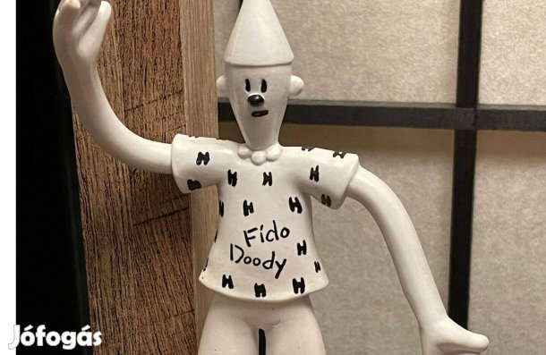 Fido Doody retró figura (ritka, gyűjtői darab) - jelzett