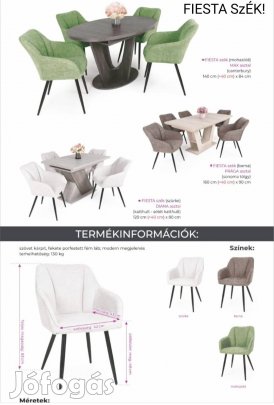Fiesta étkezőszék