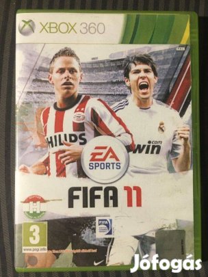Fifa 11. Magyar nyelvű Gyári Xbox 360 Játék Akár Féláron
