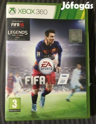 Fifa 16. Ultimate Team Gyári Xbox 360 Játék Akár Féláron