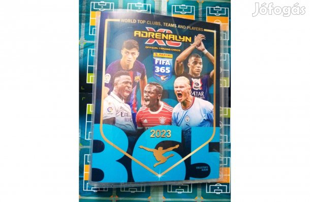 Fifa 365 2023 Adrenalyn focis Album 333 darab kártyával Tavaszi Akció