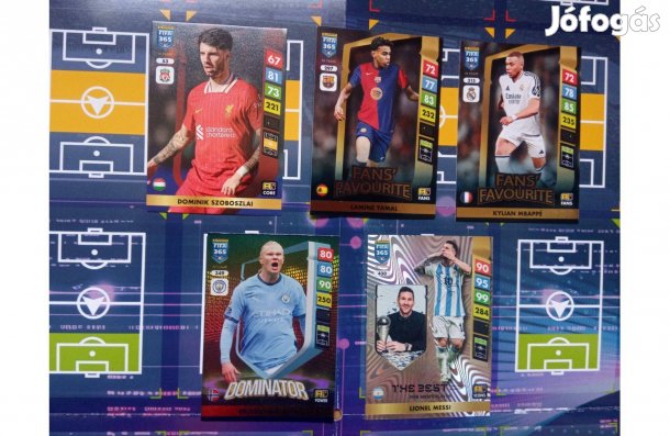 Fifa 365 2025 5 db Népszerű Focis kártya Téli Akció