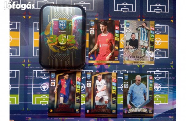 Fifa 365 2025 Népszerű kártya szett Kis Fémdobozban Téli Akció