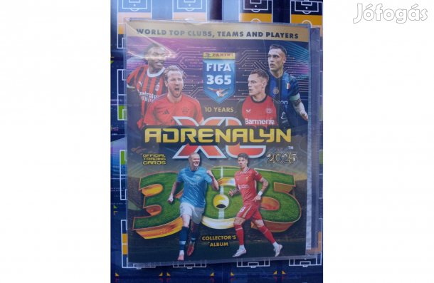 Fifa 365 2025 kártyatartó focis album