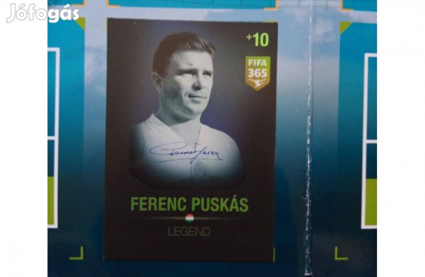 Fifa 365 Adrenalyn Puskás Ferenc Legend kártya