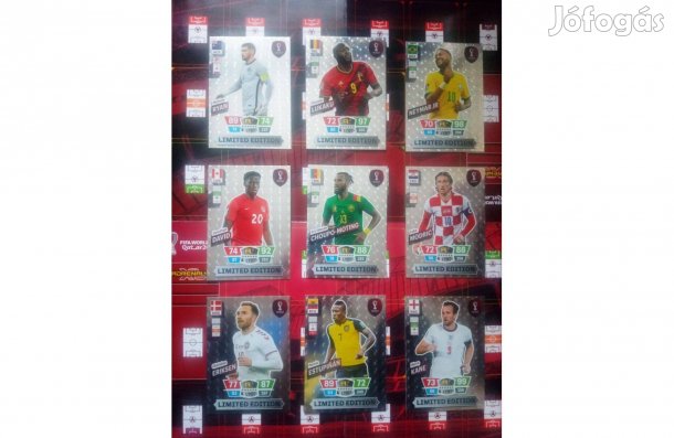 Fifa World Cup Qatar 2022 XXL Limited 26 darab kártya sor Akció