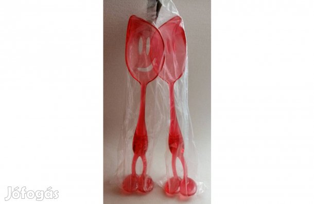 Figurális tálalókanál / Salátás kanál szett
