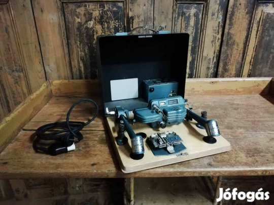 Film vágóasztal, 8 mm-es mozgófilmhez Csehszlovák vágó műszer