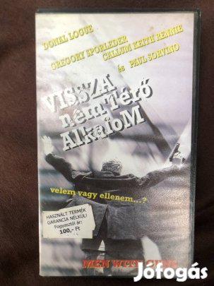 Film videókazetta: Vissza nem térő alkalom Vhs 850 Ft 