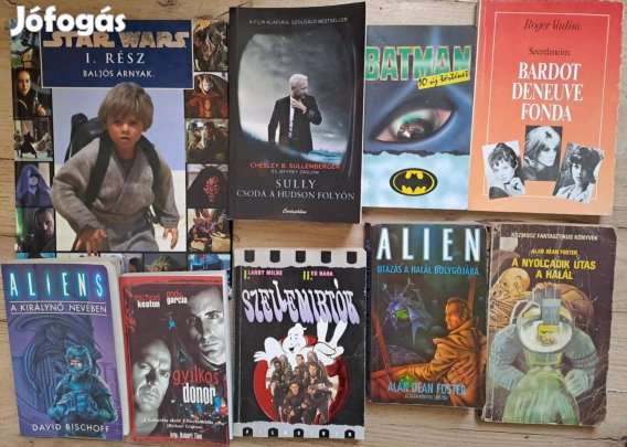 Filmekkel kapcsolatos könyvek. Egyben 2500 Ft