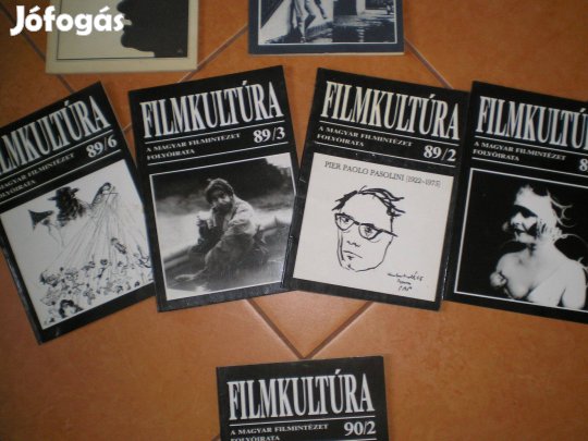 Filmkultúra újságok 11 darab 1980-as évekből (1983, 1986-1990-ig)
