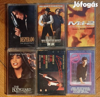 Filmzenék magnó kazetták